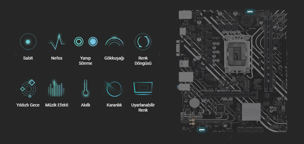 PRIME H610M-K-ARGB PRIME H610M-K-ARGB