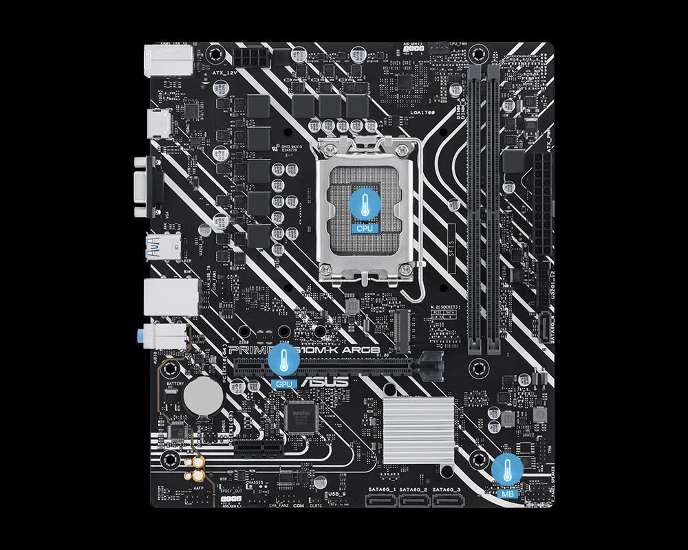PRIME H610M-K-ARGB PRIME H610M-K-ARGB