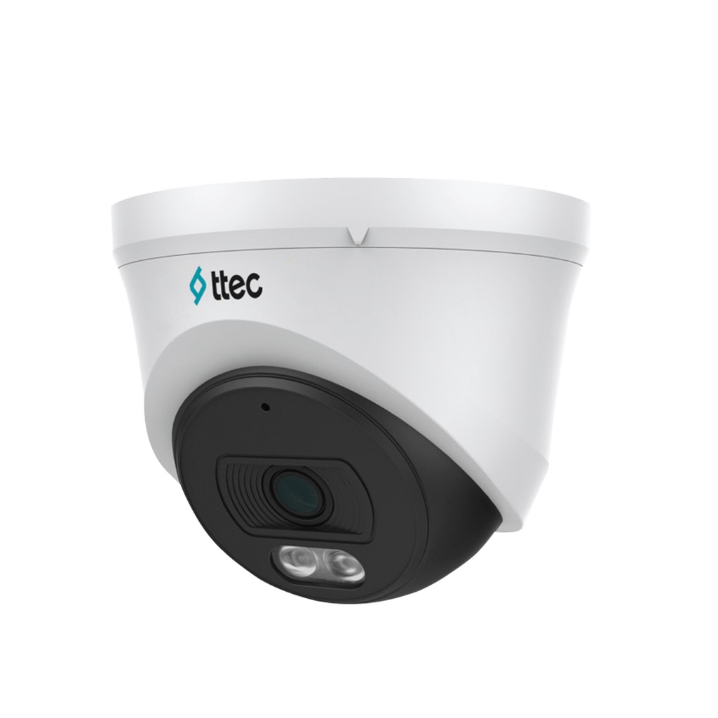 TTEC IPDP-2330M-M-LITE 2MP 2.8MM 30MT DAHİLİ SESLİ H265+ IP67 SMART LED IP DOME KAMERA