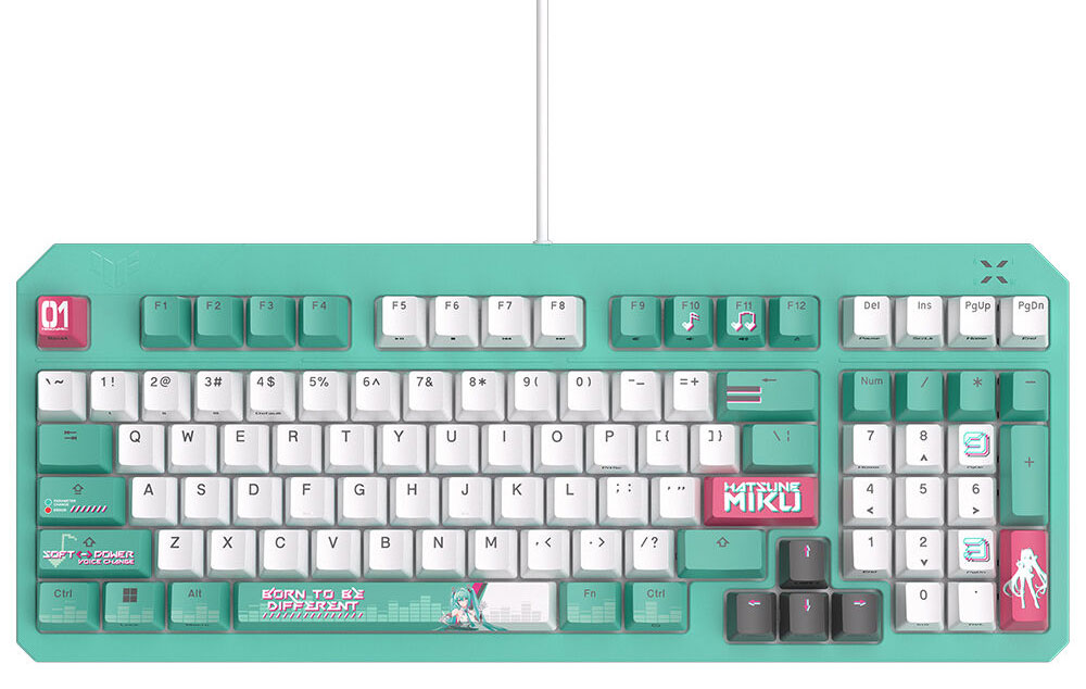 TUF Gaming K3 Gen II Hatsune Miku Edition TUF Gaming K3 Gen II Hatsune Miku Edition