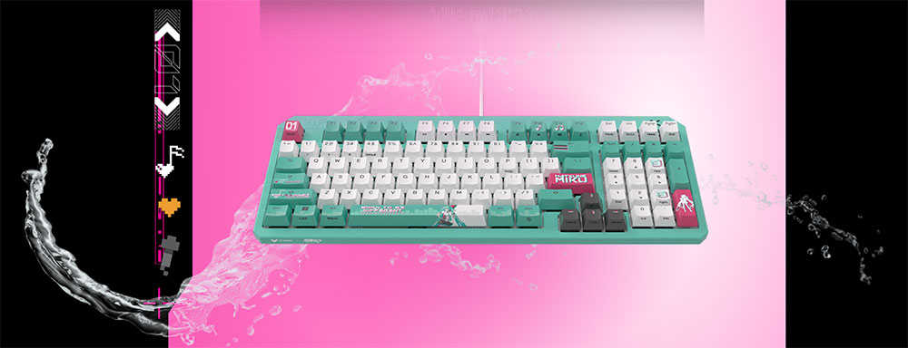 TUF Gaming K3 Gen II Hatsune Miku Edition TUF Gaming K3 Gen II Hatsune Miku Edition