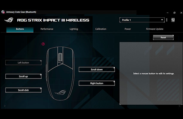 ROG Strix Impact III Wireless White Edition ROG Strix Impact III Wireless White Edition