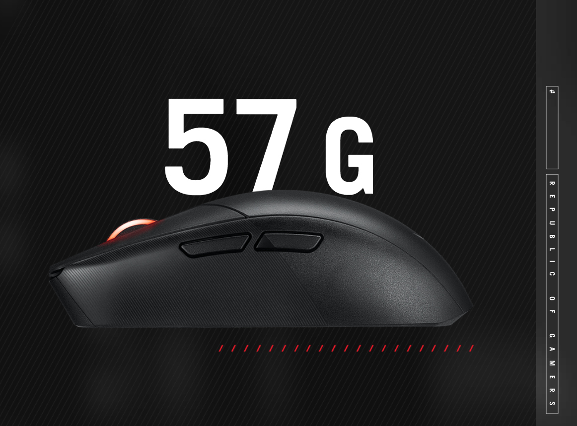 ROG Strix Impact III Wireless White Edition ROG Strix Impact III Wireless White Edition