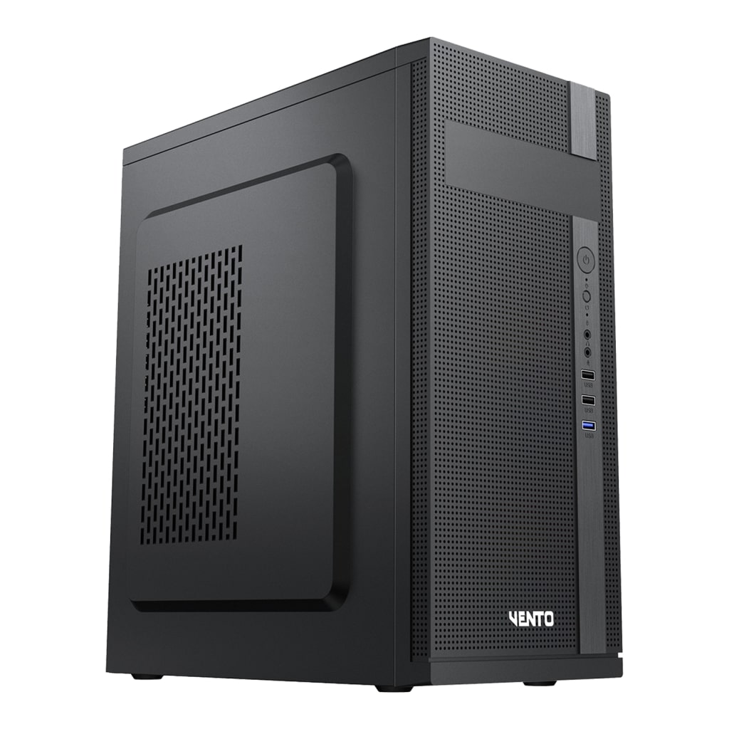 VENTO VS115F 400W 1x8CM FAN ATX 1xUSB2.0/1xUSB3.0 SİYAH KASA
