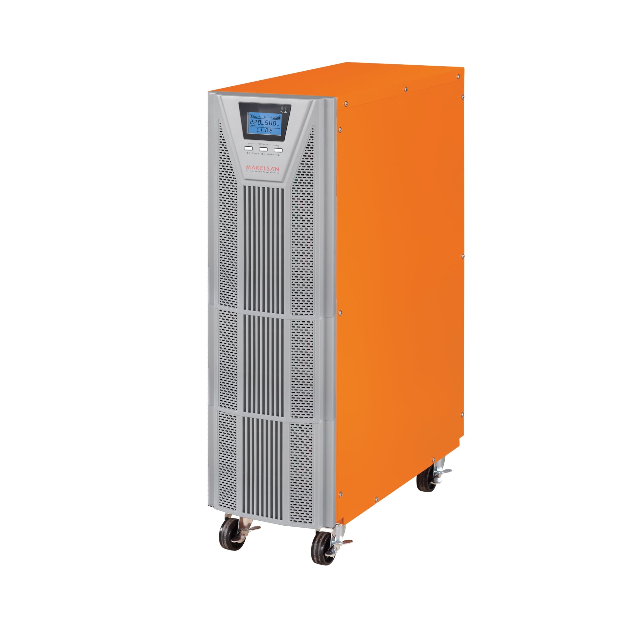 MAKELSAN POWERPACK SE 10KVA 5-10DK LED GÖSTERGE 16x12V/9AH 1F/1F ONLİNE UPS MU10000N11EAG11