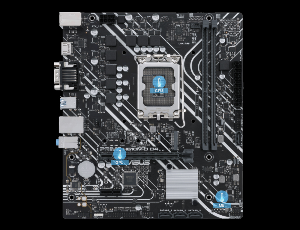 PRIME H610M-D D4 PRIME H610M-D D4